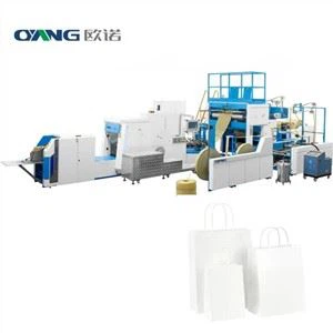 Mašina za papirnu torbu s užetom za užet